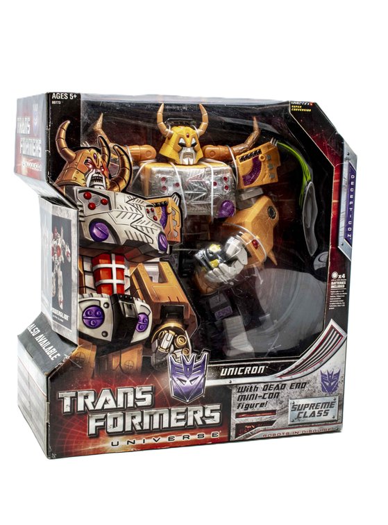 MIB Transformers Unicron w/Dead Mini SupremeClass