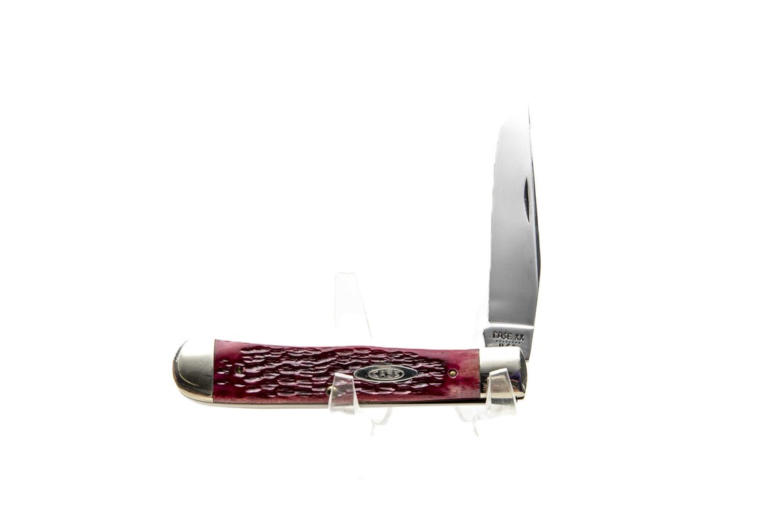 Case XX R6154 Red Bone Trapper Knife