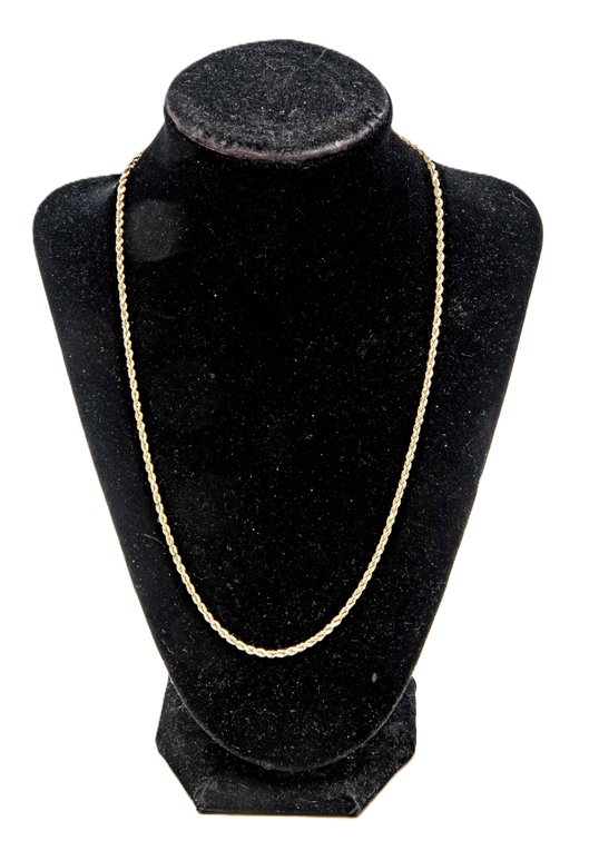 14K Gold Rope Chain-9.6 G