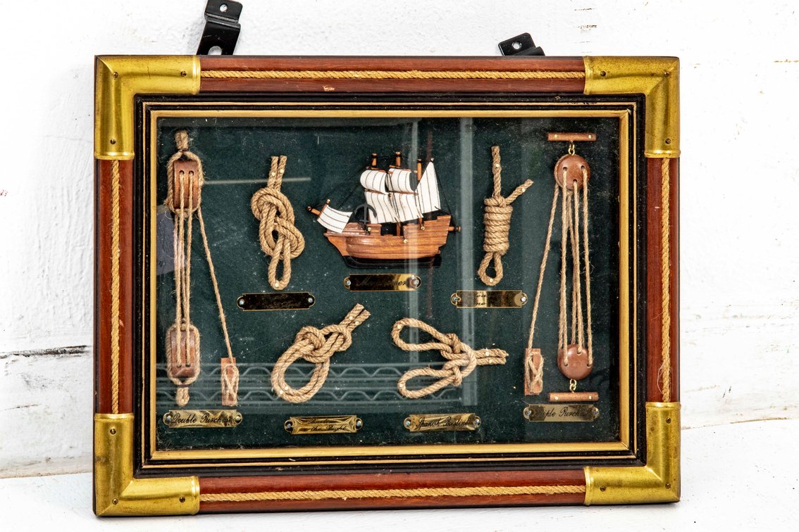 Heritage Mint Nautical Knot Shadow Box