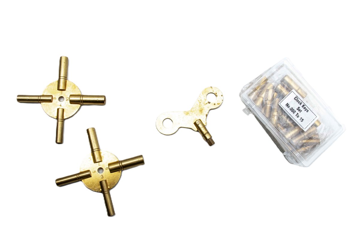 21pc Clock Key Set - Universal Clock Key Winders