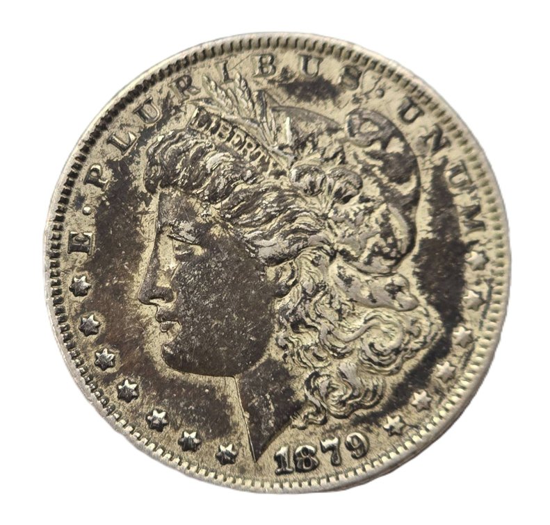 1879 Morgan Silver Dollar Coin