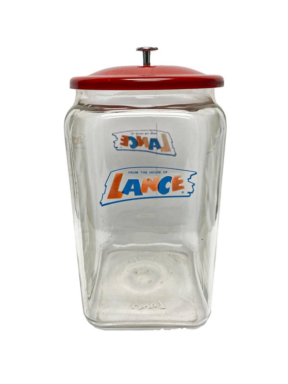 Large Original Lance Jar and Lid
