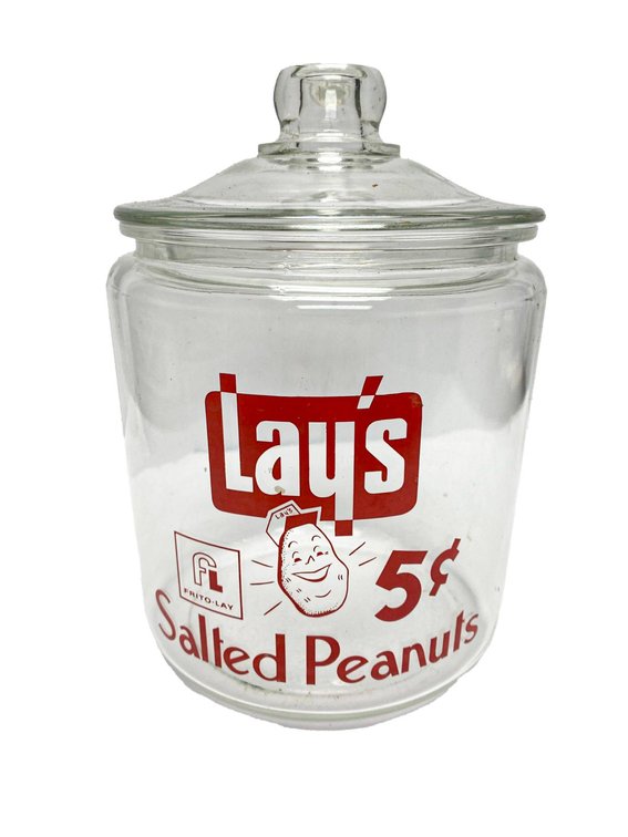 Lay’s Glass Jar for Salted Peanuts