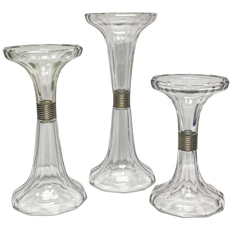 Clear Glass Country Store Risers