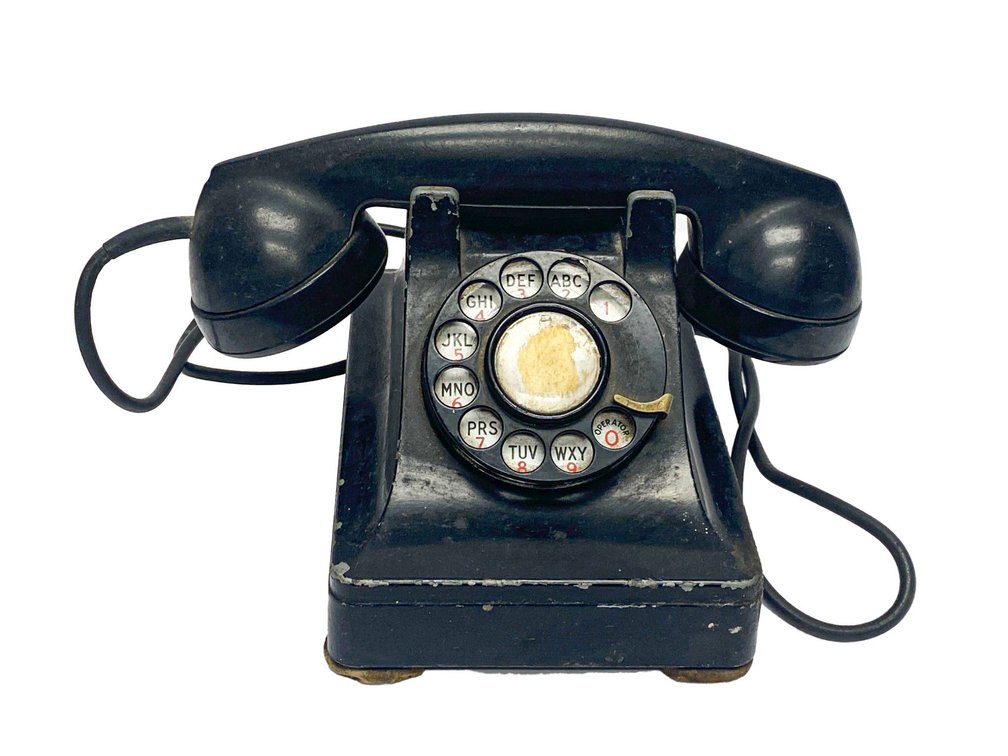 Vintage Bell System Rotary Dial Telephone