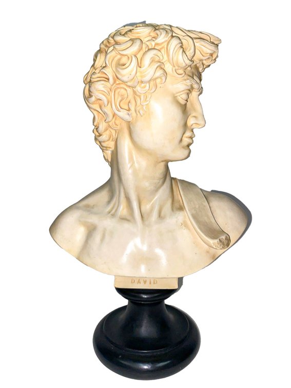 Bust of Michelangelo’s David by Gino Ruggeri