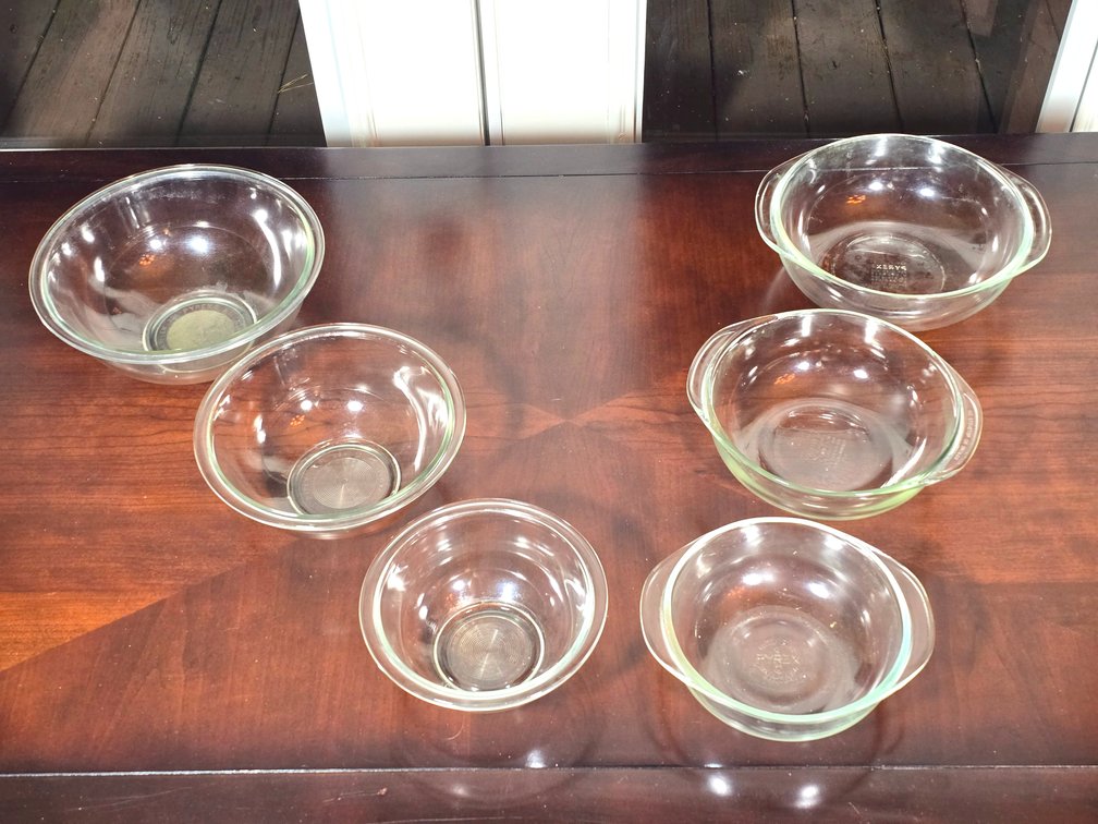 Pyrex Nesting Bowls  & Casserole Bakers