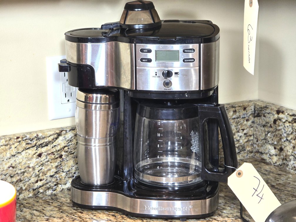 Hamilton Beach Coffee Maker - Travel Cup or Pot
