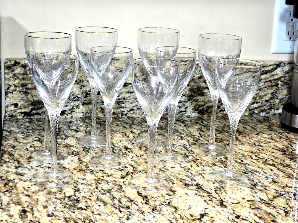 Lenox "Encore" Pattern Goblets