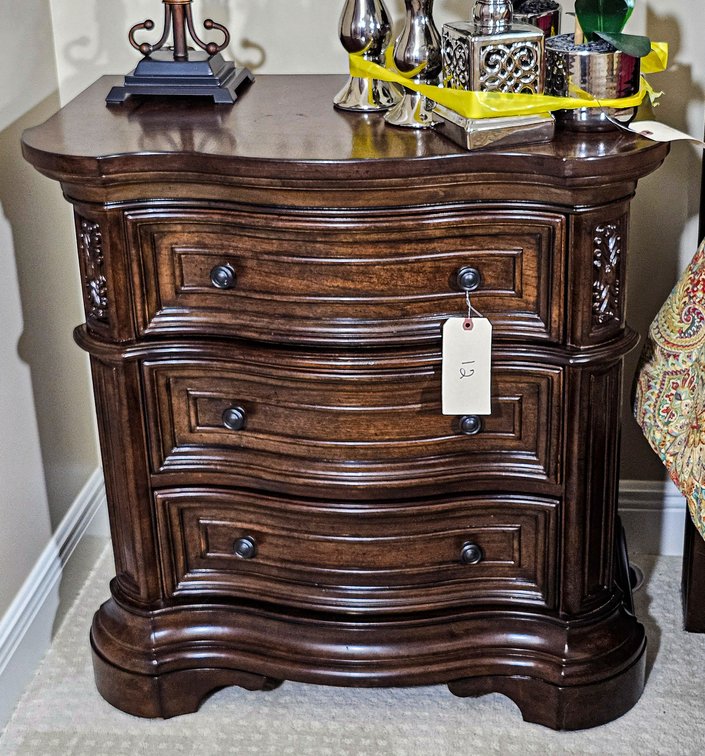 3-Drawer Bedside Chest