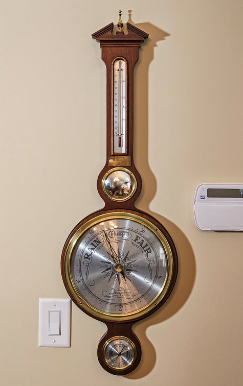 Airguide Barometer & Thermometer