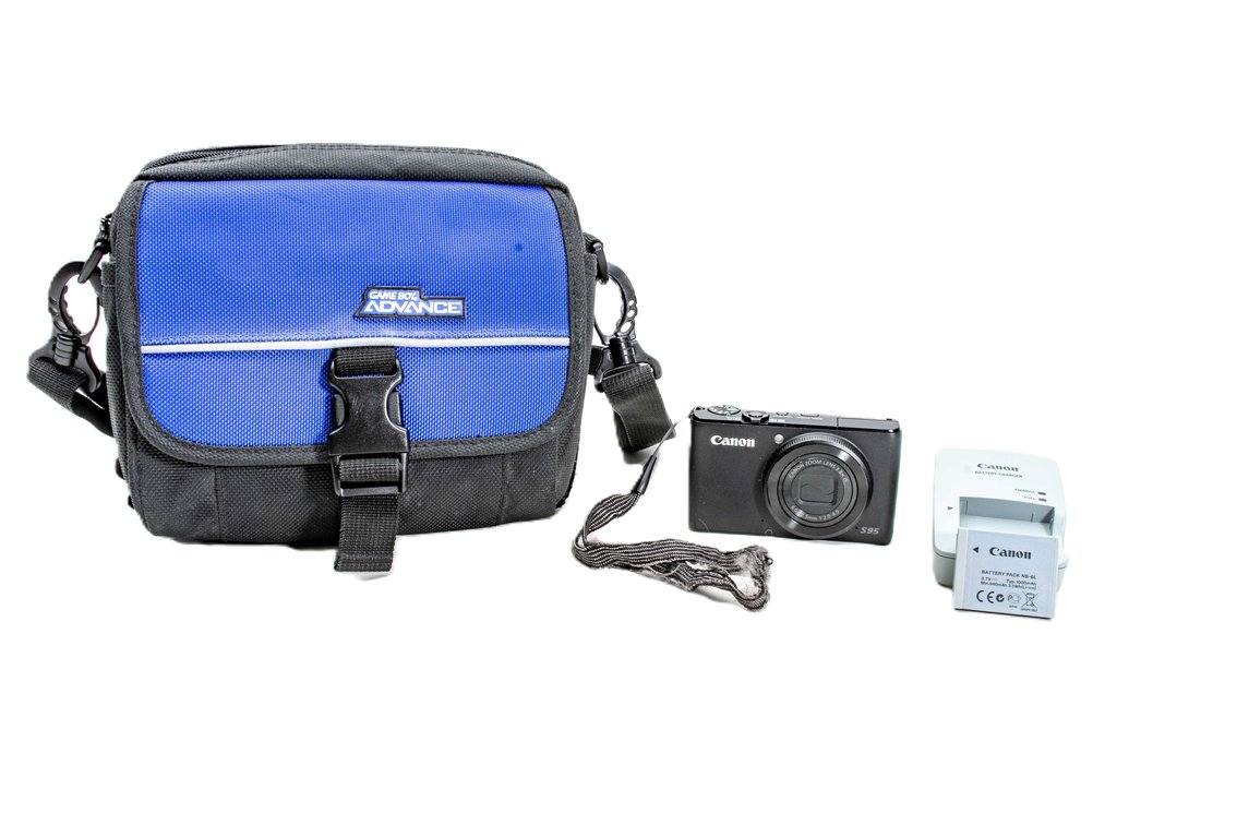Canon PowerShot S95 10MP Digital Camera w/ Bag