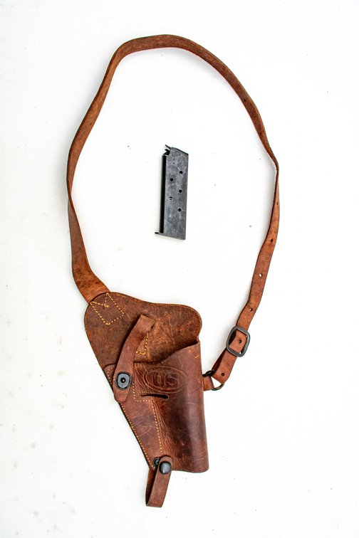 WWII Enger-Kress M3 1911 Holster w/ 1911 Magazine