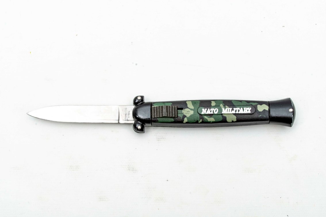 Nato Military OTF DA Switchblade Knife