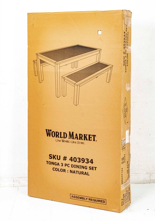 World Market 'Tonga' 3pc. Dining Set
