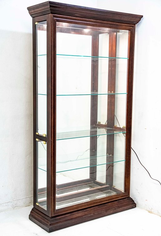 Large Pulanski Side Open Curio Display Cabinet