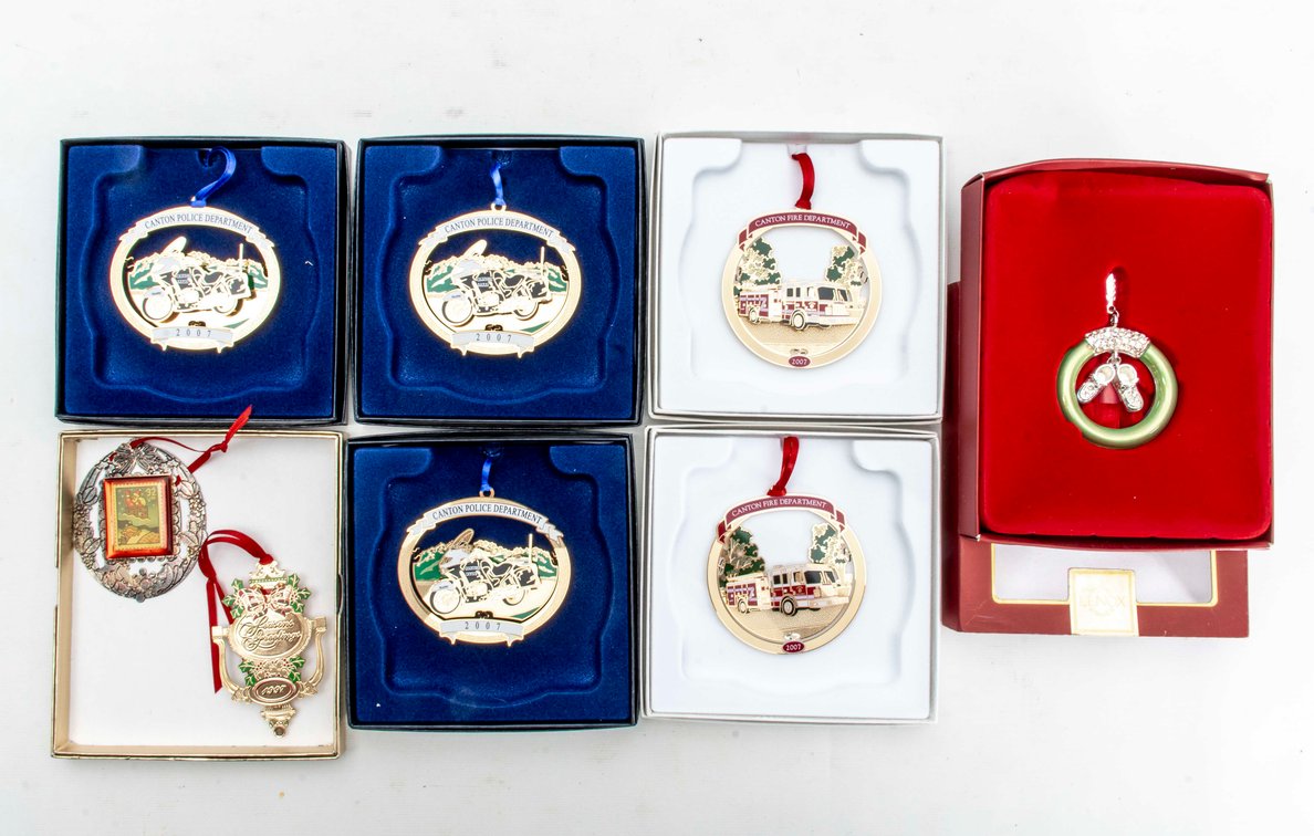 Lenox Baby Jewels, Baldwin, Postage Stamp +Ornamen