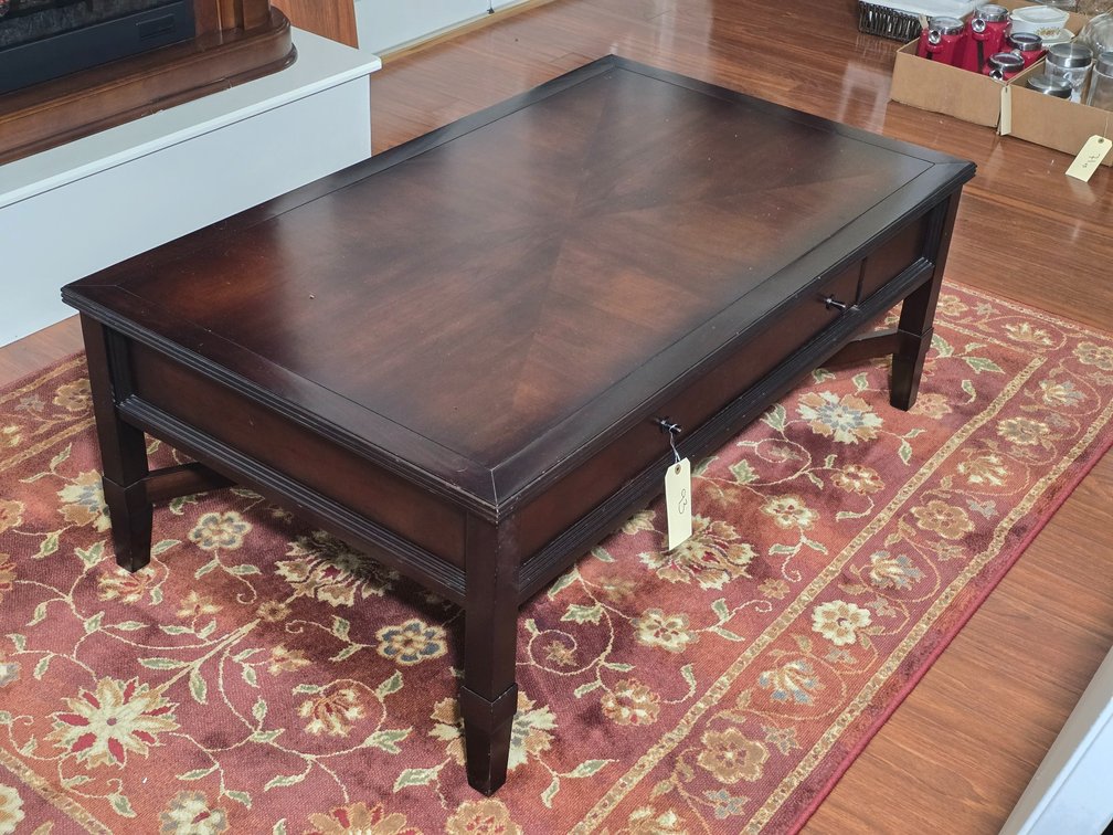American Signature 2-Drawer Coffee Table