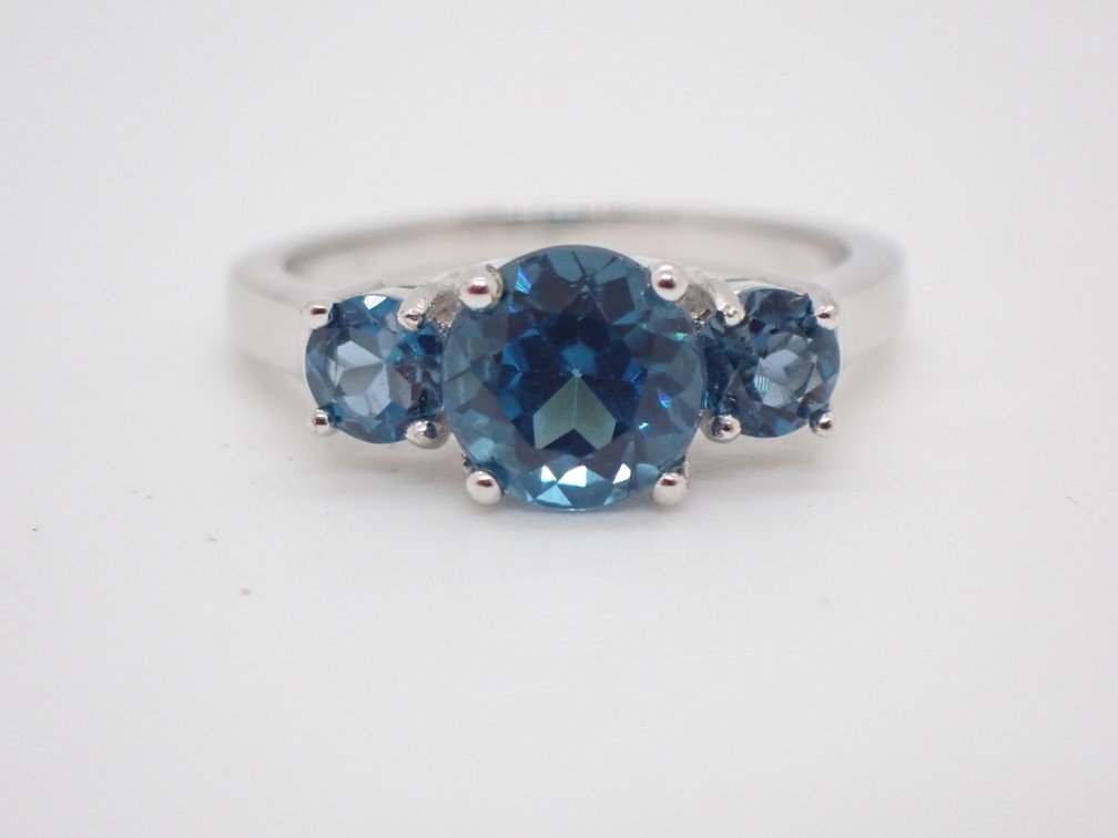 London Blue Topaz Ring