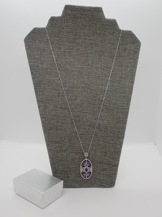 Natural Tanzanite Necklace