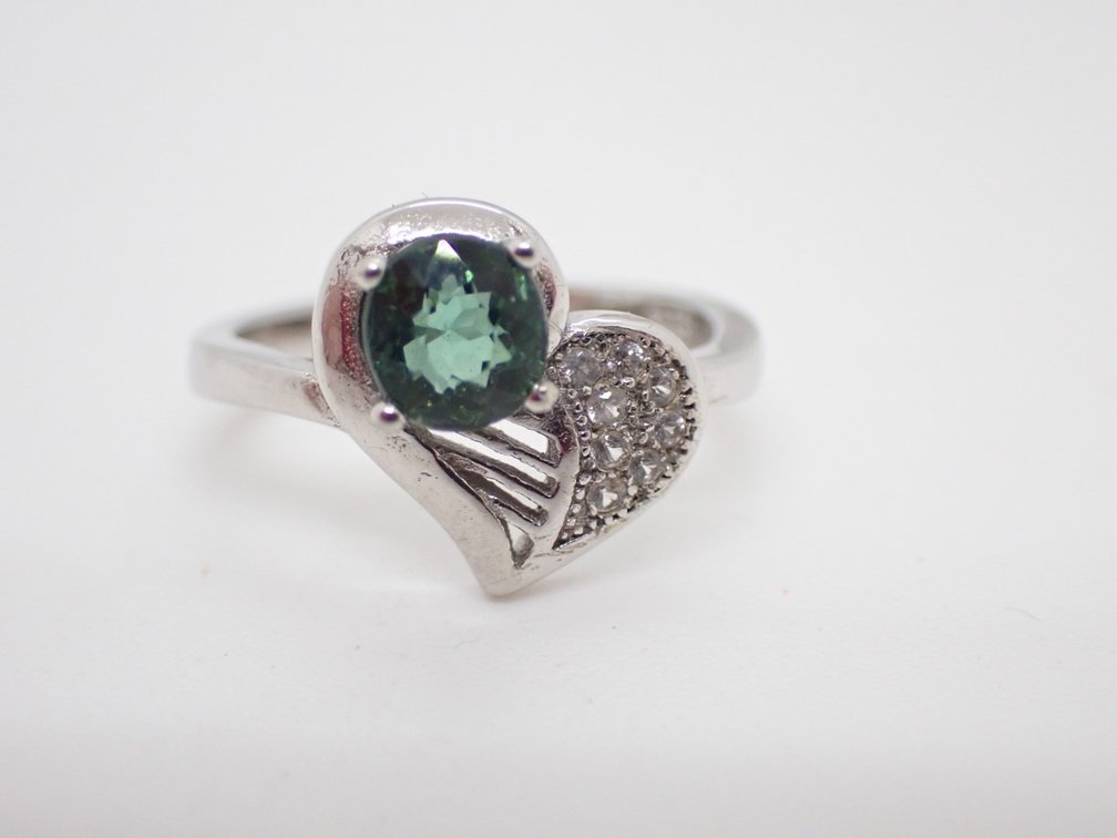 Green Tourmaline Ring