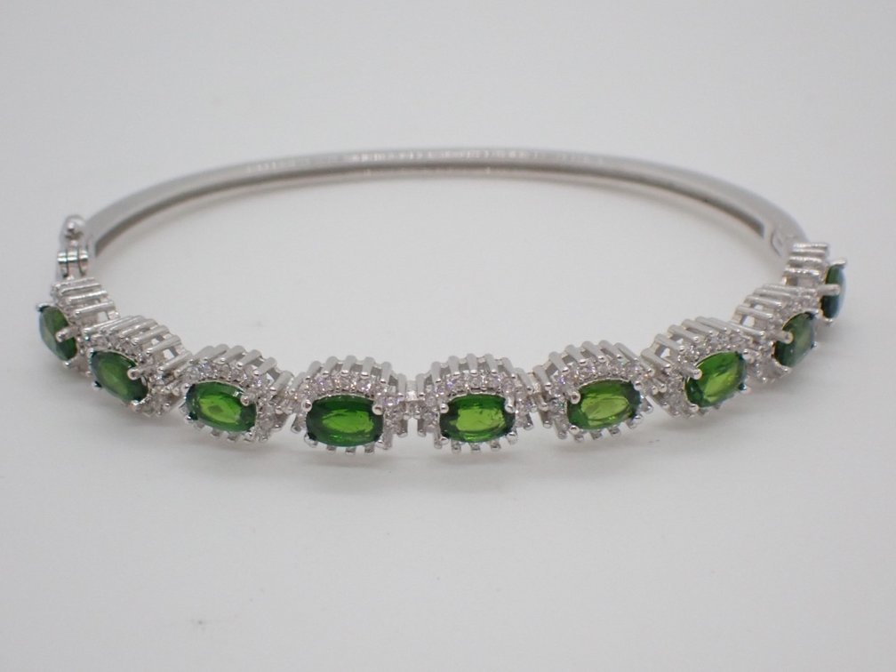 Chrome Diopside Bracelet