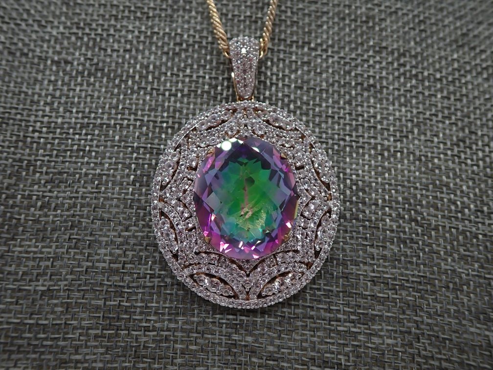 Mystic Quartz Necklace