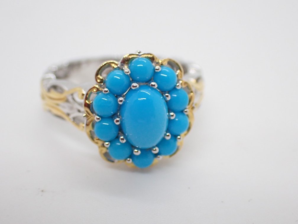Sleeping Beauty Turquoise Ring