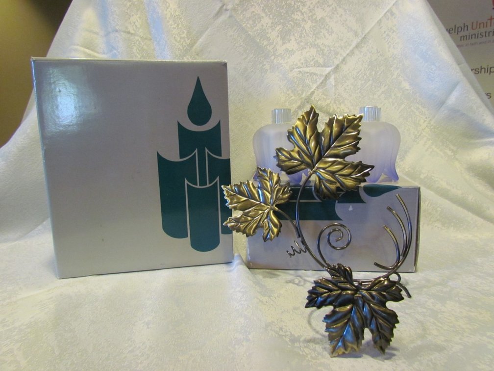 Leaf Candle Wall Sconce
