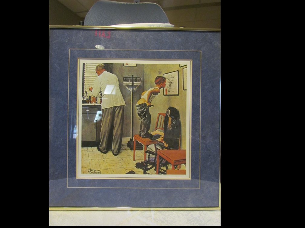 Norman Rockwell Painting