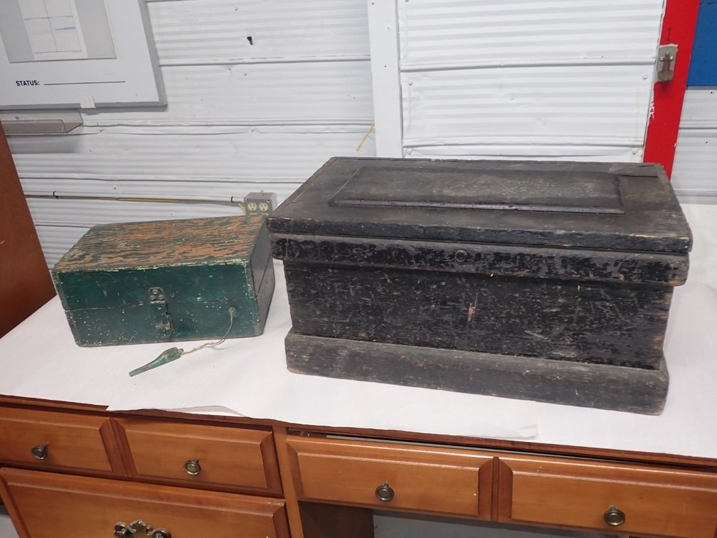 Two Old Boxes