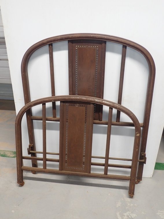 Twin Vintage Metal Bed