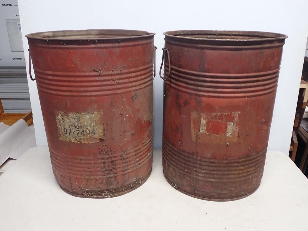 Two Vintage Drums