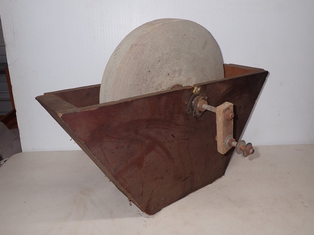 Vintage Grinding Wheel