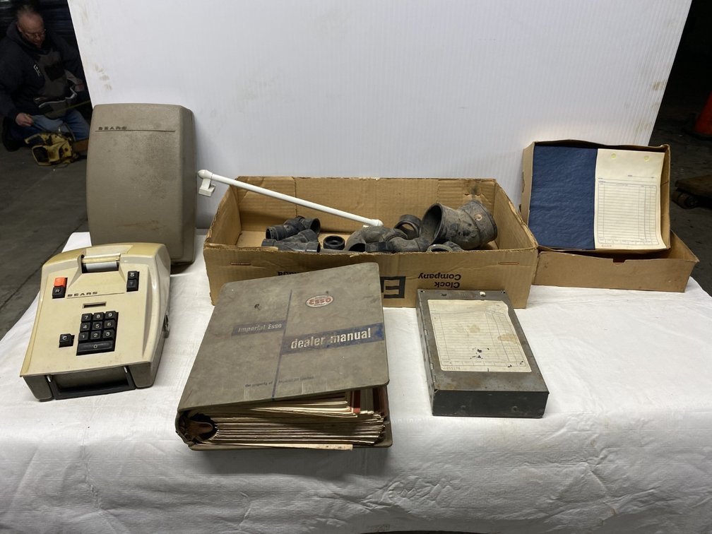 Vintage Manual, Invoice Papers & More