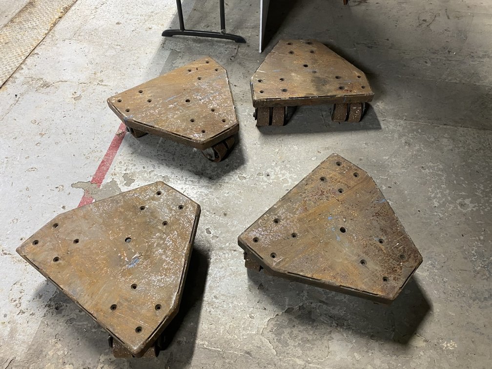 Heavy Duty Steel Dolly's