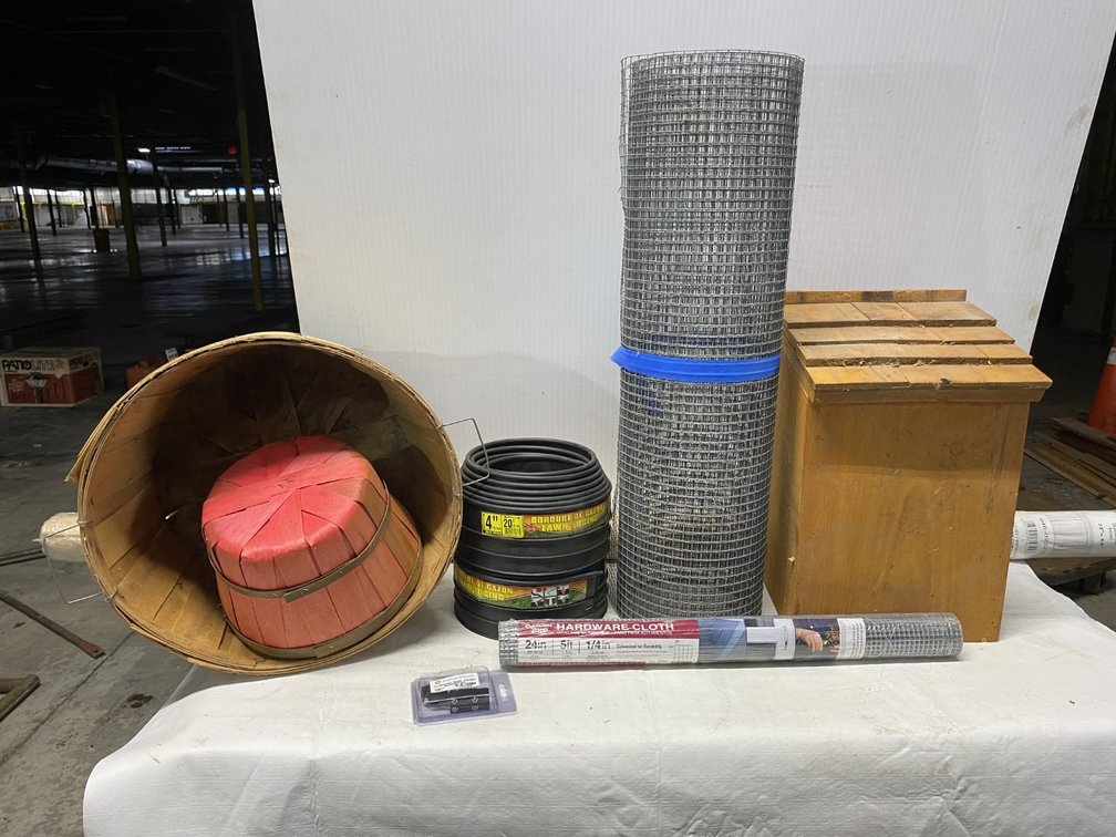 Bathouse, Baskets, Wire Mesh & More