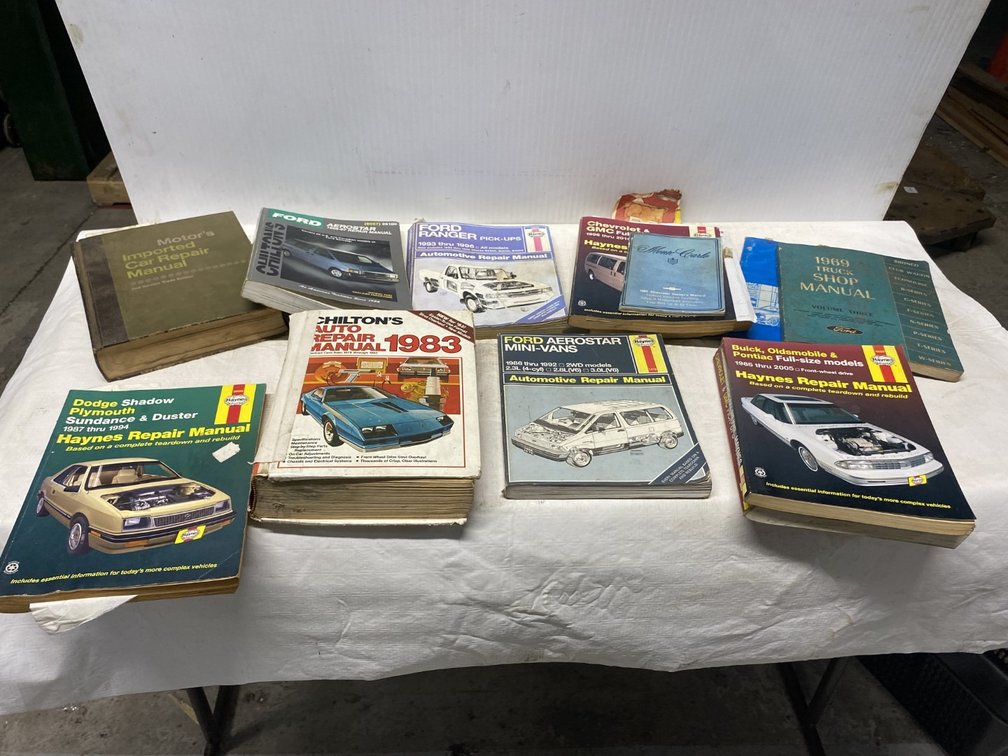 Shop Manuals:  Automotive
