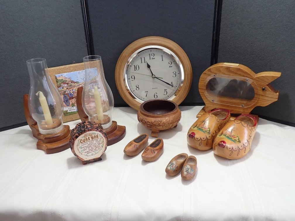 Various Wooden Items & More
