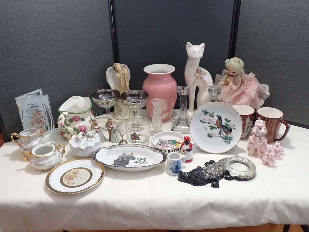 Various Ornamental Dishware & More