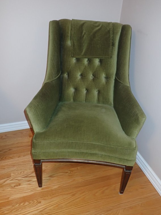 Mid Century Upholstered Chair