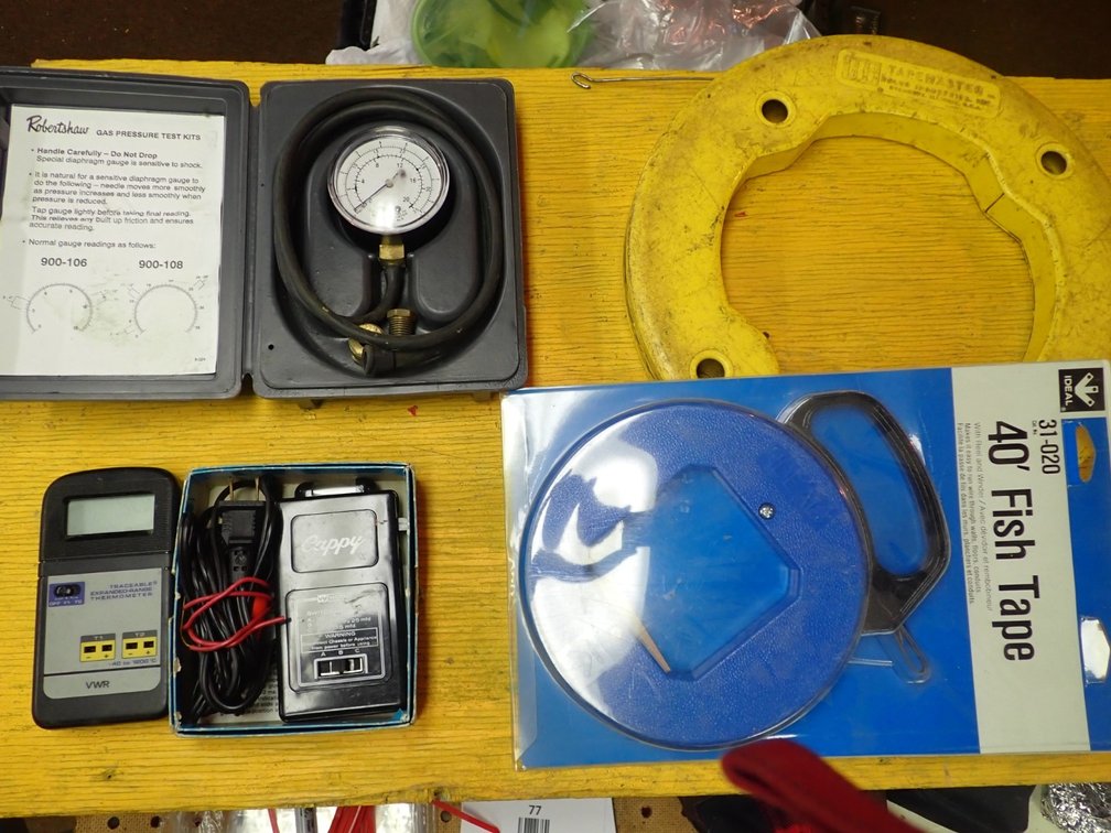 Test Equipment & Fish Tapes