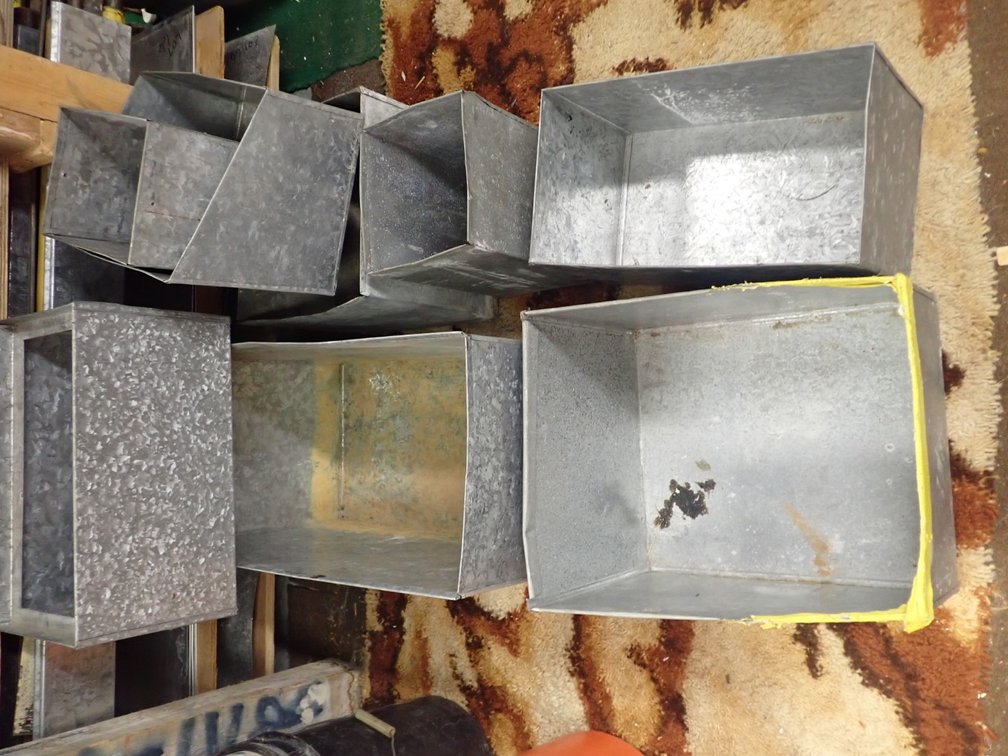 Sheet Metal Container/Bins