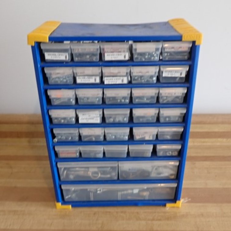 Organizer with Screws etc