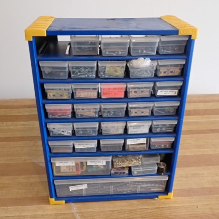Organizer with Hardware