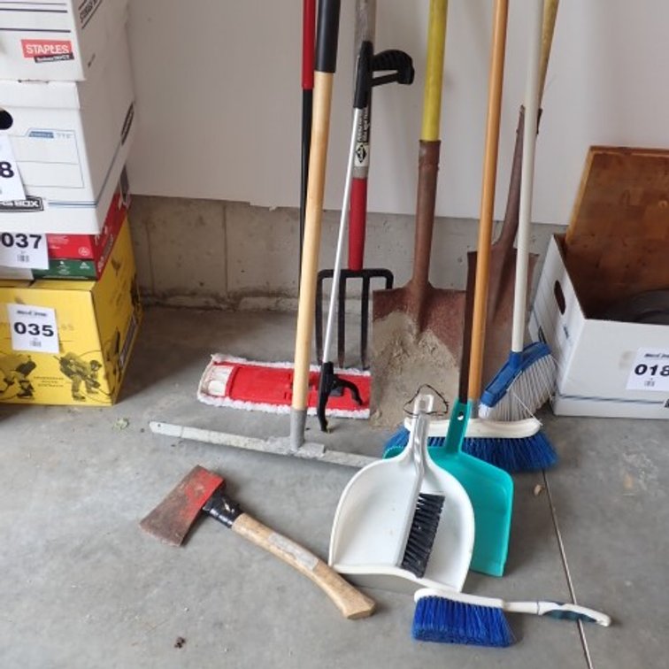 Garden and Garage Tools
