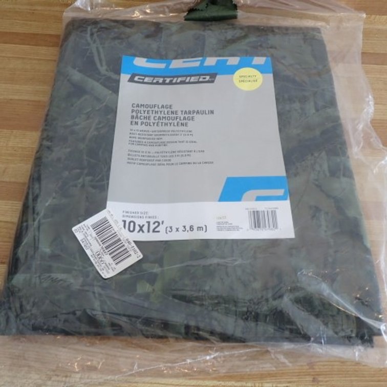 Camo Tarp 10X12