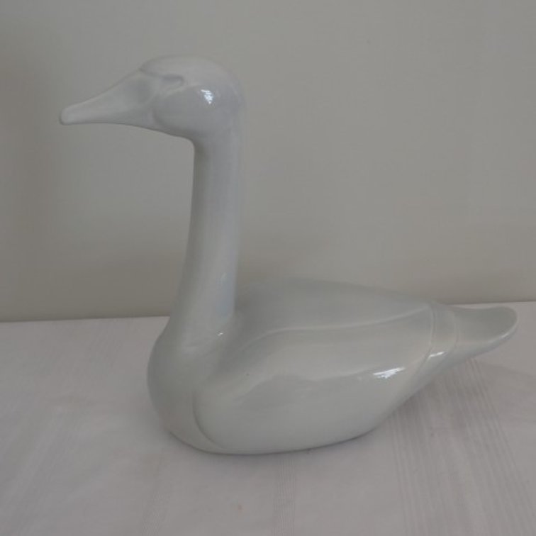 Signed Northern Pottery Goose