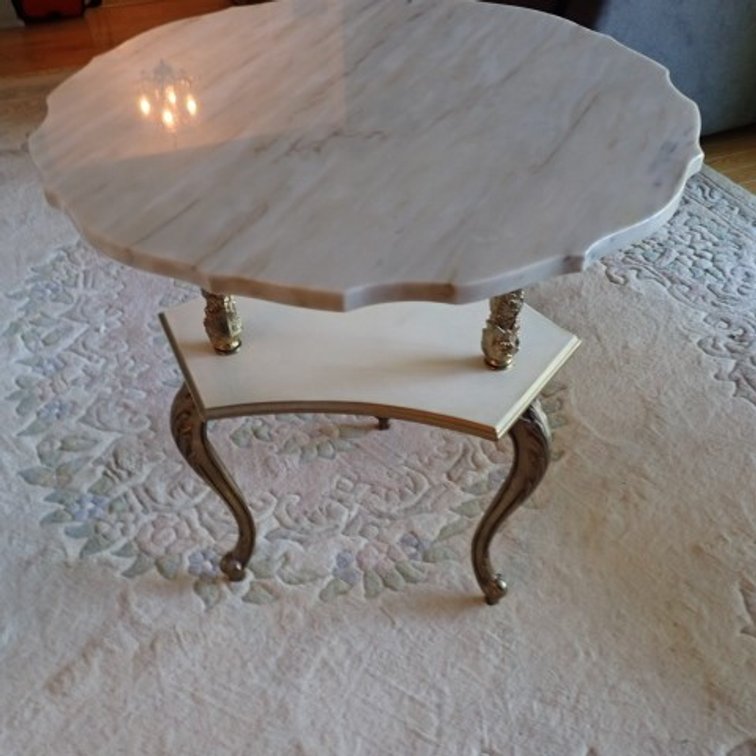 Marble Topped Table